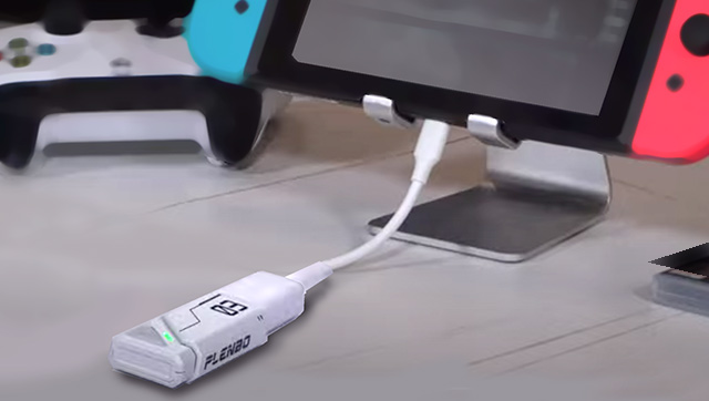 プレステのリモコンでスイッチをプレイ